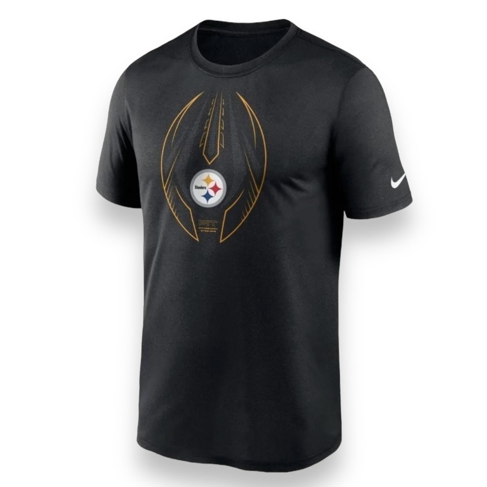 Nike Pittsburgh Steelers Legend Icon T-Shirt - Black - NWOT​​​​​​​​​​​​​​